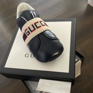 Baby Gucci Shoe, blue & black! Brand New